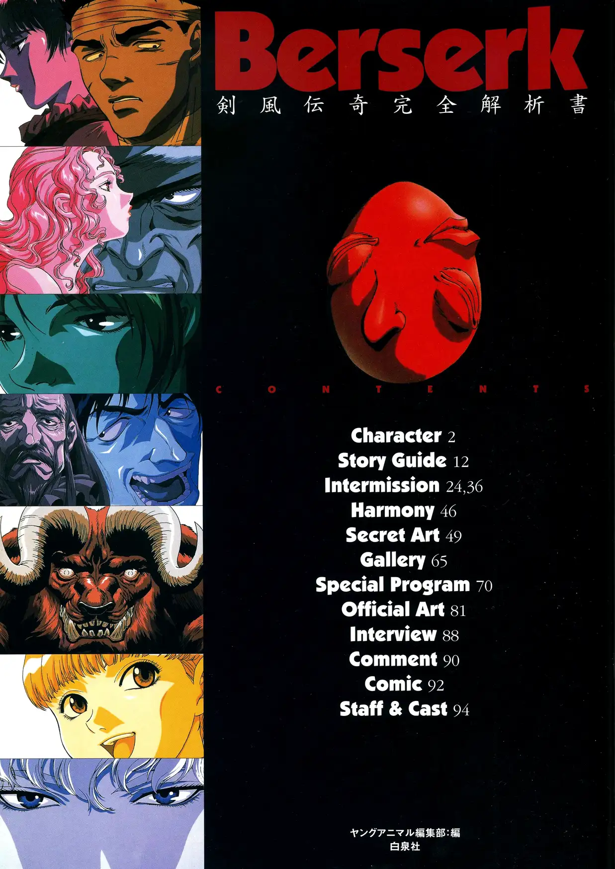 Артбук kempuu Denki Berserk - Complete Analysis